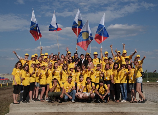 Волонтеры на ТВМ-2012